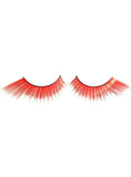 Darrahopens Occasions > Costumes > Costumes & Accessories Winged Red False Eyelashes with Tinsel Highlights