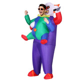 Darrahopens Occasions > Costumes Inflatable Clown Costume Adult Suit Blow Up Party Fancy Dress Halloween Cosplay