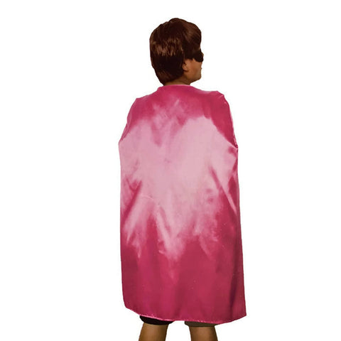 Darrahopens Occasions > Costumes MEDIUM CAPE Kids Childrens Party Costume Vampire Halloween Coat School Team - Hot Pink