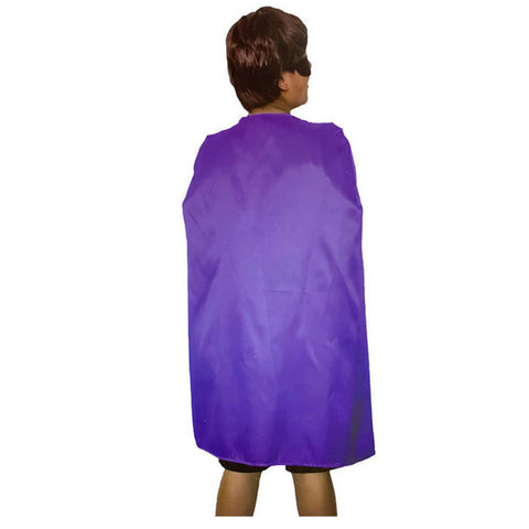 Darrahopens Occasions > Costumes MEDIUM CAPE Kids Childrens Party Costume Vampire Halloween Coat School Team - Purple