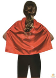 Darrahopens Occasions > Costumes SHORT CAPE Kids Childrens Party Costume Vampire Coat School Team Colours - Red