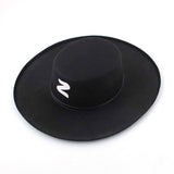 Darrahopens Occasions > Costumes Zorro Hat Spanish Bandit Adult/Children Costume Party Halloween Dress