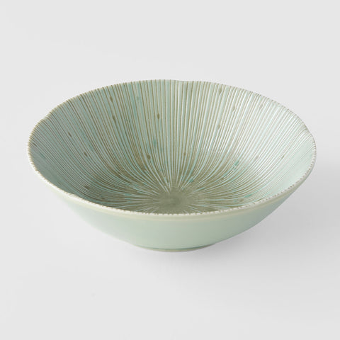 Darrahopens Occasions > Disposable Tableware > Disposable Bowls Bowl 14cm Ice Green Glaze