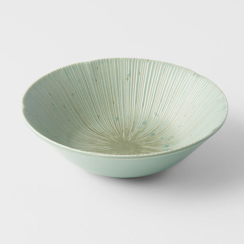 Darrahopens Occasions > Disposable Tableware > Disposable Bowls Bowl 17cm Ice Green Glaze