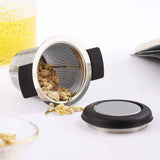 Darrahopens Occasions > Disposable Tableware > Disposable Cups 2 Pack Extra Fine Mesh Tea Strainers for Loose Tea Single Cup, 304 Stainless Steel and Food Grade Silicone Loose Leaf Tea Steeper Tea Strainers & Filters for Black Tea, Coffee, etc