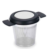 Darrahopens Occasions > Disposable Tableware > Disposable Cups 2 Pack Extra Fine Mesh Tea Strainers for Loose Tea Single Cup, 304 Stainless Steel and Food Grade Silicone Loose Leaf Tea Steeper Tea Strainers & Filters for Black Tea, Coffee, etc