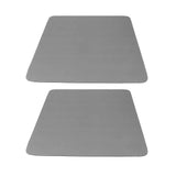 Darrahopens Occasions > Disposable Tableware > Disposable Cups 2Pcs Coffee Mat Drying Pad Super Absorbent Prevent Slip Shock Absorption Easy to Clean Coffee Bar Mat for Countertops Coffee Machine Dark Gray 40x50cm / 15.7x19.7in In Australia - Darrahopens