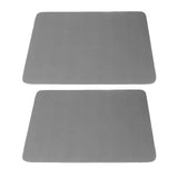 Darrahopens Occasions > Disposable Tableware > Disposable Cups 2Pcs Coffee Mat Drying Pad Super Absorbent Prevent Slip Shock Absorption Easy to Clean Coffee Bar Mat for Countertops Coffee Machine Dark Gray 40x50cm / 15.7x19.7in In Australia - Darrahopens