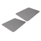 Darrahopens Occasions > Disposable Tableware > Disposable Cups 2Pcs Coffee Mat Drying Pad Super Absorbent Prevent Slip Shock Absorption Easy to Clean Coffee Bar Mat for Countertops Coffee Machine Dark Gray 40x50cm / 15.7x19.7in In Australia - Darrahopens