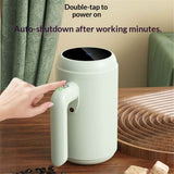Darrahopens Occasions > Disposable Tableware > Disposable Cups Self Stirring Coffee Mug with Temp Display, 316 stainless steel Auto Mixing Cup for Coffee, Milk, Protein – Gift for Friends, 14.8oz – green