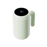Darrahopens Occasions > Disposable Tableware > Disposable Cups Self Stirring Coffee Mug with Temp Display, 316 stainless steel Auto Mixing Cup for Coffee, Milk, Protein – Gift for Friends, 14.8oz – green