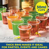 Darrahopens Occasions > Disposable Tableware Party Central 1800PCE 30ml Shot Cups Drinks Jelly Sauces 40 x 45mm