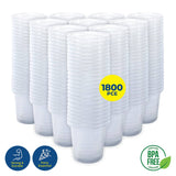 Darrahopens Occasions > Disposable Tableware Party Central 1800PCE 30ml Shot Cups Drinks Jelly Sauces 40 x 45mm