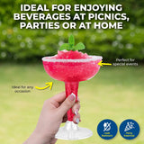 Darrahopens Occasions > Disposable Tableware Party Central 360PCE Cocktail Glasses Disposable Durable Leak Resistant 120ml