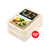 Darrahopens Occasions > Disposable Tableware Party Central 360PCE Serving Tray/Plate/Dish Eco-Friendly Recyclable 190mm