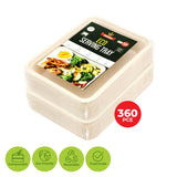 Darrahopens Occasions > Disposable Tableware Party Central 360PCE Serving Tray/Plate/Dish Eco-Friendly Recyclable 190mm