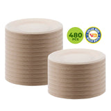 Darrahopens Occasions > Disposable Tableware Party Central 480PCE Dessert Plates Eco-Friendly Recyclable Durable 11.8cm