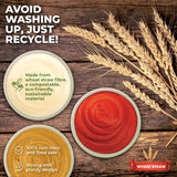 Darrahopens Occasions > Disposable Tableware Party Central 960PCE Sauce Bowls Mini Size 150ml Eco-Friendly Recyclable 60mm