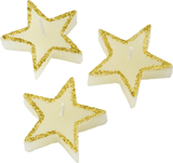 Darrahopens Occasions > Lights > Candles 1 Pack of 2 Star Shape Candles Tealight Wedding Crystal Wax