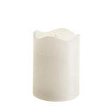 Darrahopens Occasions > Lights > Candles 1 Pcs LED Block Pillar Candle White Flameless Safe Indoor Battery Power Party Home Decor Wedding Xmas Table Centrepiece