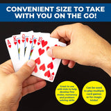 Darrahopens Occasions > Novelty Gifts Party Central 24PCE Mini Traditional Playing Cards Tear Resistant 45 x 60mm