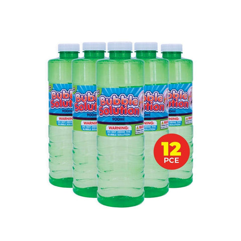 Darrahopens Occasions > Party & Birthday Novelties Party Central 12PCE Bubble Solution Non-Toxic Unscented Non-Staining 900ml