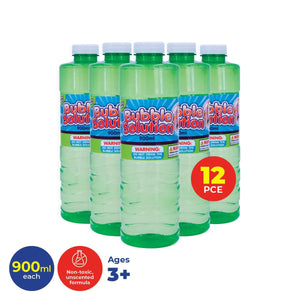 Darrahopens Occasions > Party & Birthday Novelties Party Central 12PCE Bubble Solution Non-Toxic Unscented Non-Staining 900ml