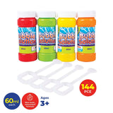 Darrahopens Occasions > Party & Birthday Novelties Party Central 144PCE Bubble Solution & Wands Non-Toxic Unscented Formula 60ml