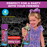 Darrahopens Occasions > Party & Birthday Novelties Party Central 24PCE Silly String Assorted Colours Non-Flammable 283g