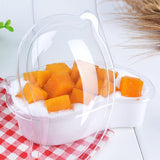Darrahopens Occasions > Party & Birthday Novelties > Party Supplies 100PCS Clear Cake Boxes for Mousse Fruit Mango Layered Desserts Ice Cream Pastry