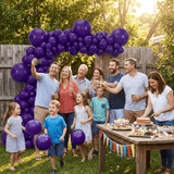 Darrahopens Occasions > Party & Birthday Novelties > Party Supplies 140PCS Deep purple Balloon Garland Kit Latex Balloon Arch Set for Birthday Wedding Party Decoration Deep purple Party Balloon Arch Kit with Multiple Sizes