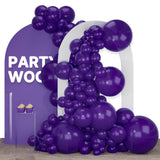 Darrahopens Occasions > Party & Birthday Novelties > Party Supplies 140PCS Deep purple Balloon Garland Kit Latex Balloon Arch Set for Birthday Wedding Party Decoration Deep purple Party Balloon Arch Kit with Multiple Sizes