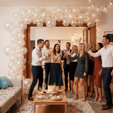 Darrahopens Occasions > Party & Birthday Novelties > Party Supplies 140PCS Transparent Balloon Garland Kit Latex Balloon Arch Set for Birthday Wedding Party Decoration Transparent Party Balloon Arch Kit with Multiple Sizes