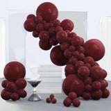 Darrahopens Occasions > Party & Birthday Novelties > Party Supplies 140PCS Wine red Balloon Garland Kit Latex Balloon Arch Set for Birthday Wedding Party Decoration Wine red Party Balloon Arch Kit with Multiple Sizes