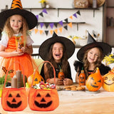Darrahopens Occasions > Party & Birthday Novelties > Party Supplies 2-Pack Halloween Pumpkin Candy Bags - Halloween Pumpkin Bag Magic Candy Bags - Candy Bags - Pumpkin Collection Bags - Suitable for Halloween Party Masquerade Decorations
