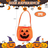 Darrahopens Occasions > Party & Birthday Novelties > Party Supplies 2-Pack Halloween Pumpkin Candy Bags - Halloween Pumpkin Bag Magic Candy Bags - Candy Bags - Pumpkin Collection Bags - Suitable for Halloween Party Masquerade Decorations