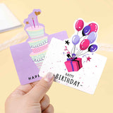 Darrahopens Occasions > Party & Birthday Novelties > Party Supplies 3 Sets 3D Pop-up Birthday Card Set - 3*10pcs Cartoon Panda/Cake/Balloon Greeting Cards with Envelopes, Handwritten Message Foldable Cards for Kids/Friends/Party Favors