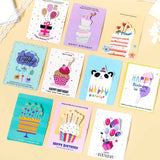 Darrahopens Occasions > Party & Birthday Novelties > Party Supplies 3 Sets 3D Pop-up Birthday Card Set - 3*10pcs Cartoon Panda/Cake/Balloon Greeting Cards with Envelopes, Handwritten Message Foldable Cards for Kids/Friends/Party Favors