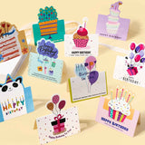 Darrahopens Occasions > Party & Birthday Novelties > Party Supplies 3 Sets 3D Pop-up Birthday Card Set - 3*10pcs Cartoon Panda/Cake/Balloon Greeting Cards with Envelopes, Handwritten Message Foldable Cards for Kids/Friends/Party Favors