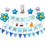 Darrahopens Occasions > Party & Birthday Novelties > Party Supplies 45-50 Pcs Happy Birthday 3D Unicorn Decoration Balloons Diy Decor Party Set - 01