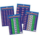 Darrahopens Occasions > Party & Birthday Novelties > Party Supplies Australian Flag Stickers – 4x A4 Sheets of Festive Stickers for Australia Day Celebrations