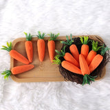 Darrahopens Occasions > Party & Birthday Novelties > Party Supplies Easter Decorations - Realistic Carrot Figures - Pack of 12 - Mini Foam Carrots 7cm - Party Decorations