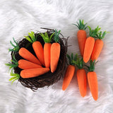 Darrahopens Occasions > Party & Birthday Novelties > Party Supplies Easter Decorations - Realistic Carrot Figures - Pack of 12 - Mini Foam Carrots 7cm - Party Decorations
