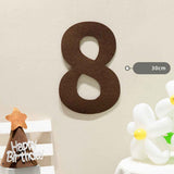 Darrahopens Occasions > Party & Birthday Novelties > Party Supplies Felt Birthday Banner Set with Interchangeable Numbers 0-9 Pom Pom Garland Pennant Flags Happy Birthday Decoration
