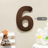 Darrahopens Occasions > Party & Birthday Novelties > Party Supplies Felt Birthday Banner Set with Interchangeable Numbers 0-9 Pom Pom Garland Pennant Flags Happy Birthday Decoration