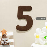 Darrahopens Occasions > Party & Birthday Novelties > Party Supplies Felt Birthday Banner Set with Interchangeable Numbers 0-9 Pom Pom Garland Pennant Flags Happy Birthday Decoration