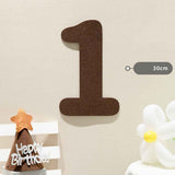 Darrahopens Occasions > Party & Birthday Novelties > Party Supplies Felt Birthday Banner Set with Interchangeable Numbers 0-9 Pom Pom Garland Pennant Flags Happy Birthday Decoration