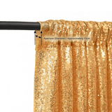 Darrahopens Occasions > Party & Birthday Novelties > Party Supplies Gold Sequin Backdrop Curtain Party Wedding Photo Booth Background Panel 8FT x 2FT