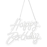 Darrahopens Occasions > Party & Birthday Novelties > Party Supplies Happy Birthday Letter LED Lights Romantic Neon Light Sign Acrylic Happy Birthday Decoration for Party Bar Warm White In Australia - Darrahopens