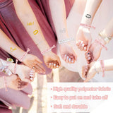 Darrahopens Occasions > Party & Birthday Novelties > Party Supplies Heart Shaped Sunglasses Set with Bracelet and Tattoo Stickers in Black for Bride to Be Accessories